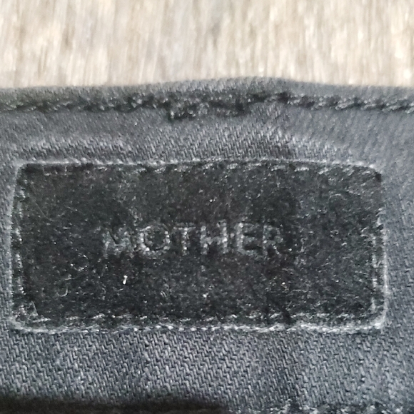 MOTHER Women's Black Midrise Dazzler Ankle Jeans - Picture 3 of 10